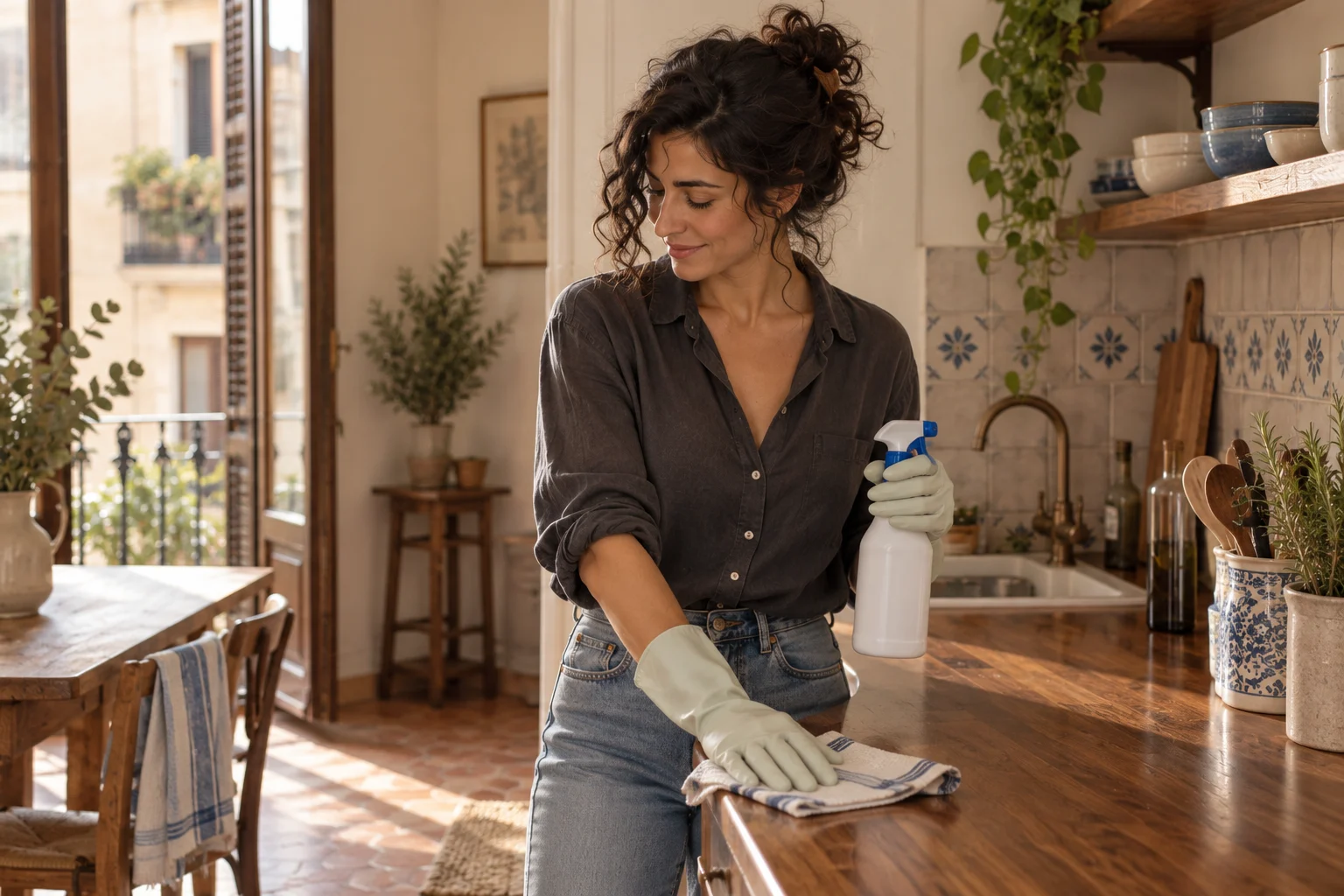 Limpiador de cocina · Cuida los espacios que usas cada día.